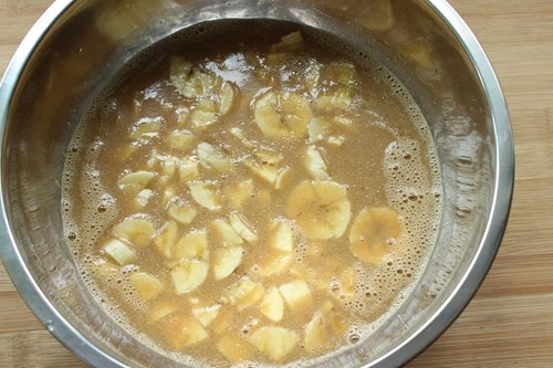 【手工美食】香蕉红糖步骤6