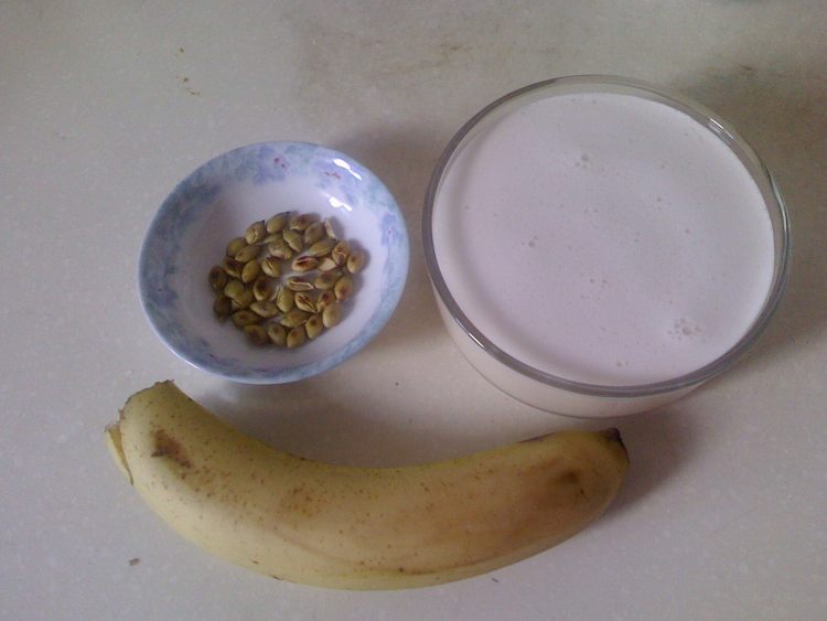 香蕉豆桨步骤1