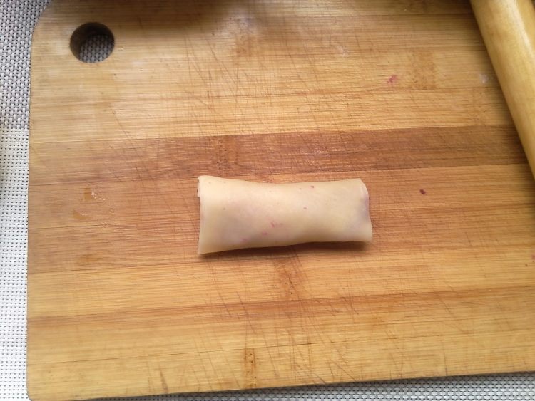 香蕉紫薯春卷步骤8