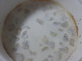 牛奶香蕉燕麦粥步骤7