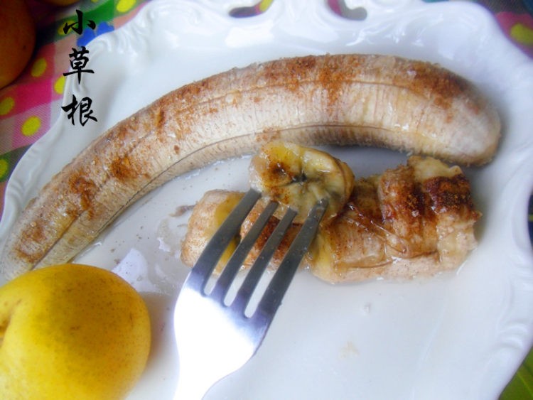 肉桂香蕉步骤5