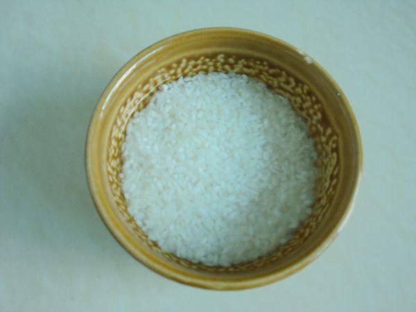 香蕉果皮米糊步骤1