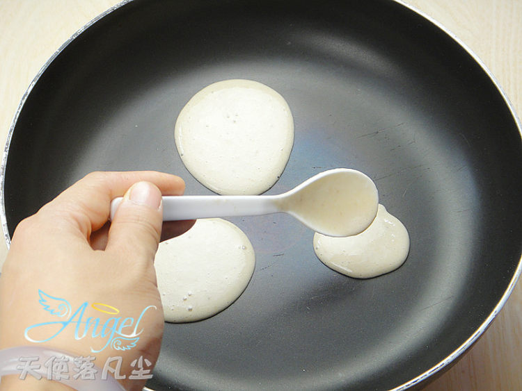 小豆香蕉饼步骤7