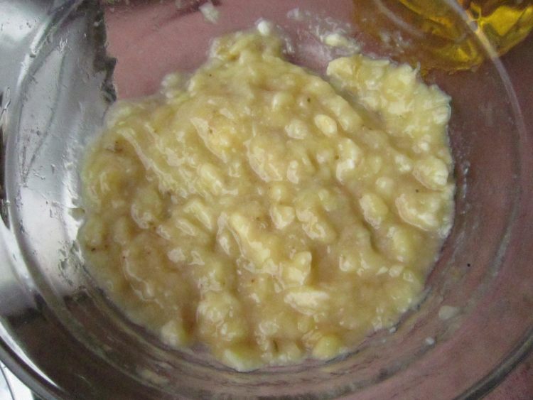 香蕉核桃马芬蛋糕步骤2