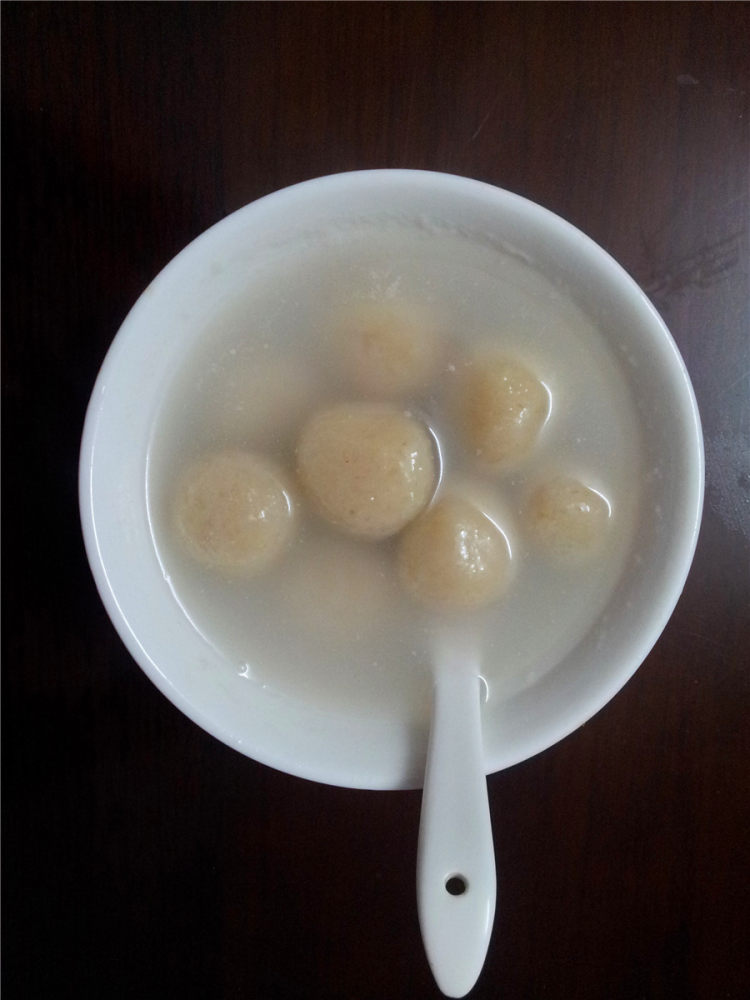 香蕉汤圆步骤8