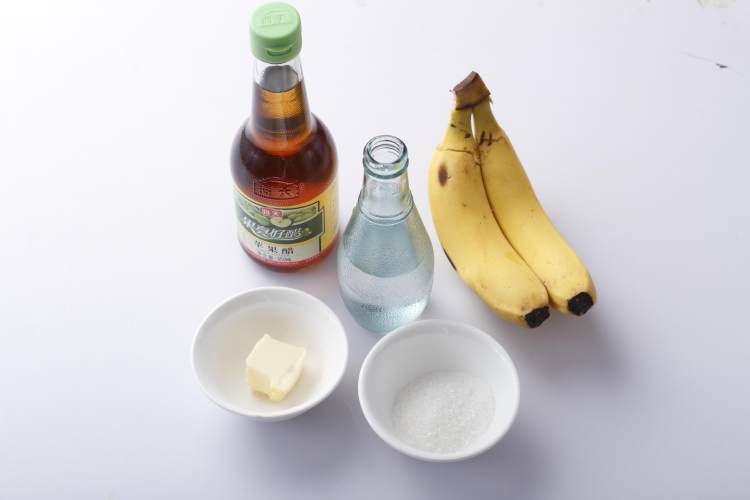煎香蕉苹果醋套餐步骤1