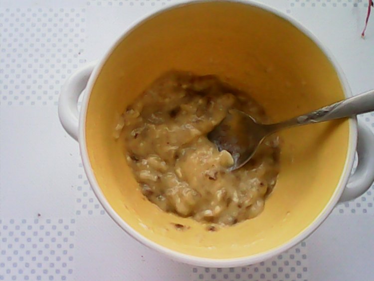 香蕉小松饼步骤2