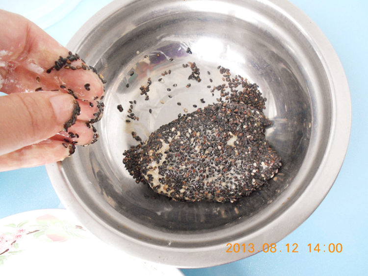 夹心芝麻鸡片步骤8