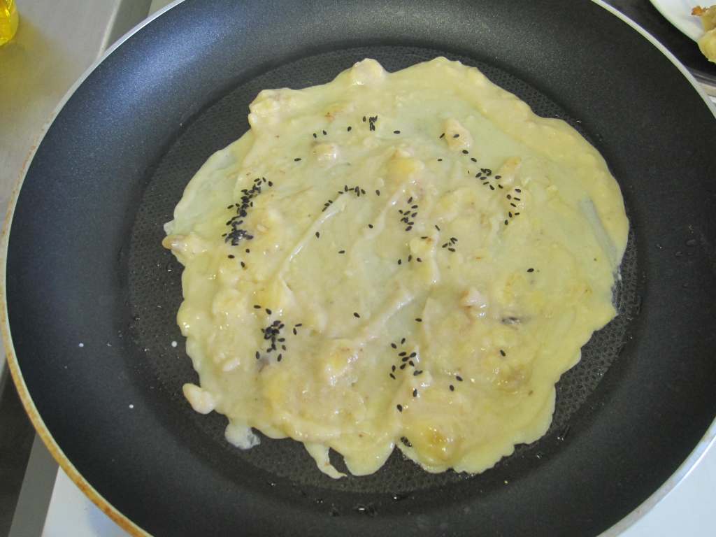 香蕉鸡蛋卷饼步骤9