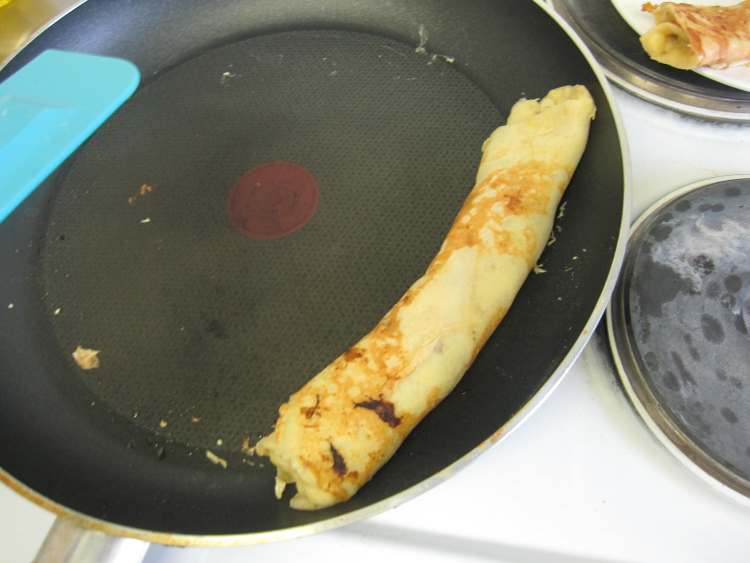香蕉鸡蛋卷饼步骤11