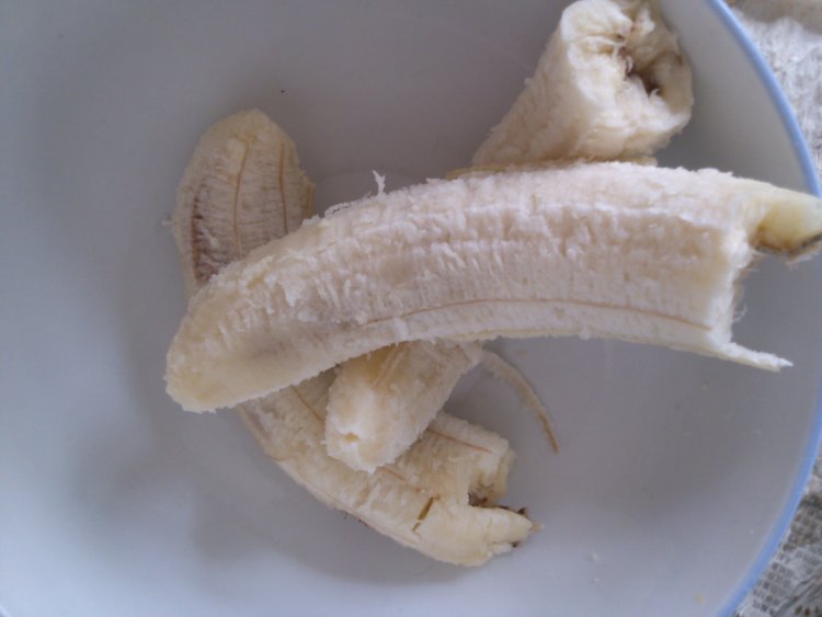 香蕉面糊饼步骤2