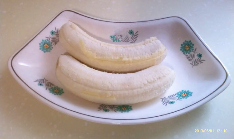 冰糖香蕉步骤2