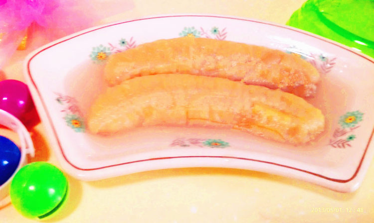 冰糖香蕉步骤5