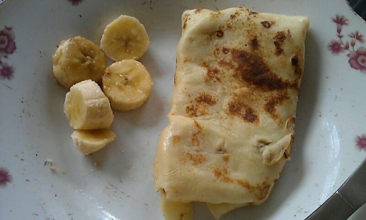 香蕉软饼步骤9