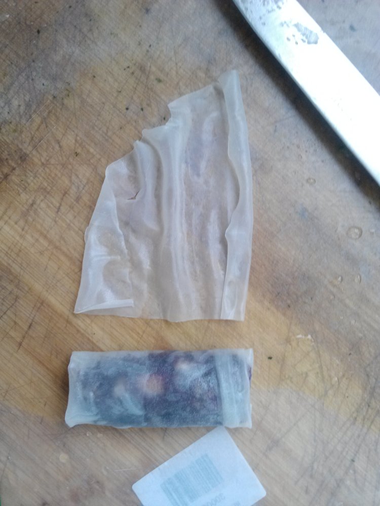 紫薯香蕉芝麻酱春卷步骤7