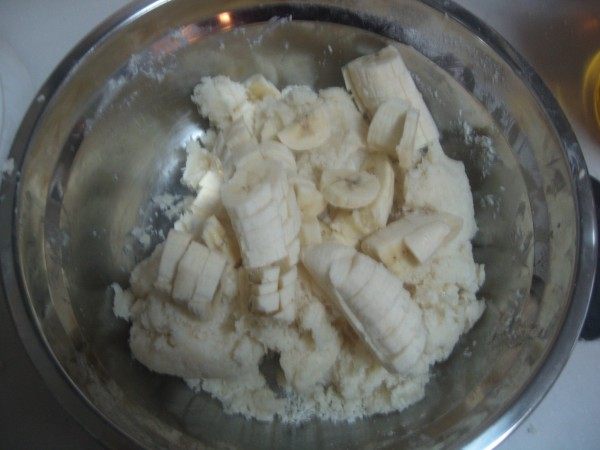 香蕉椰丝饼步骤4