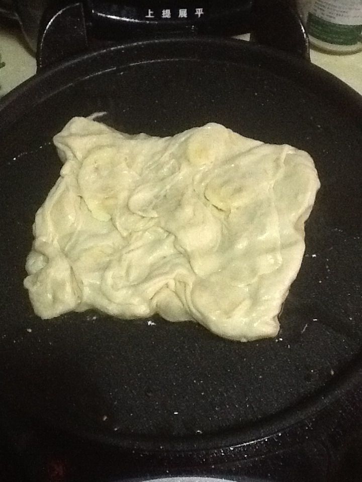 简易版香蕉薄饼步骤5