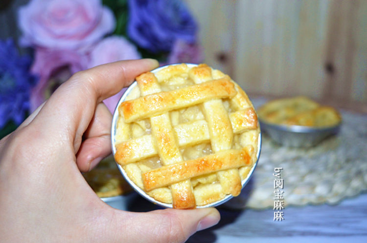迷你苹果派—感恩节必步骤21