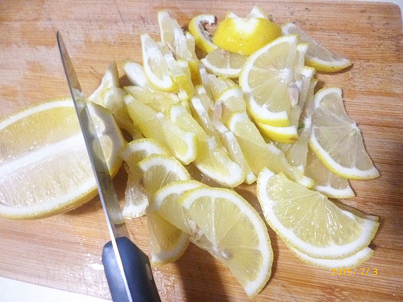 蜜汁柠檬片步骤2