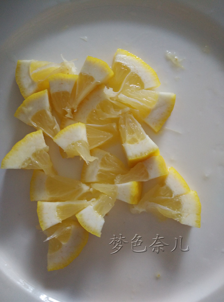 苹果柠檬酒味果汁步骤1