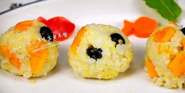 榴莲水果香饭团步骤8