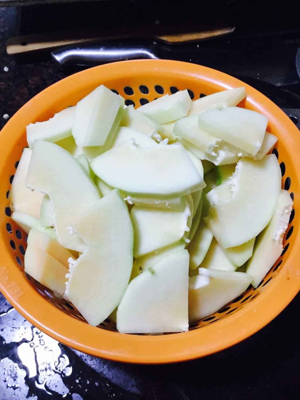 清炒木瓜步骤2