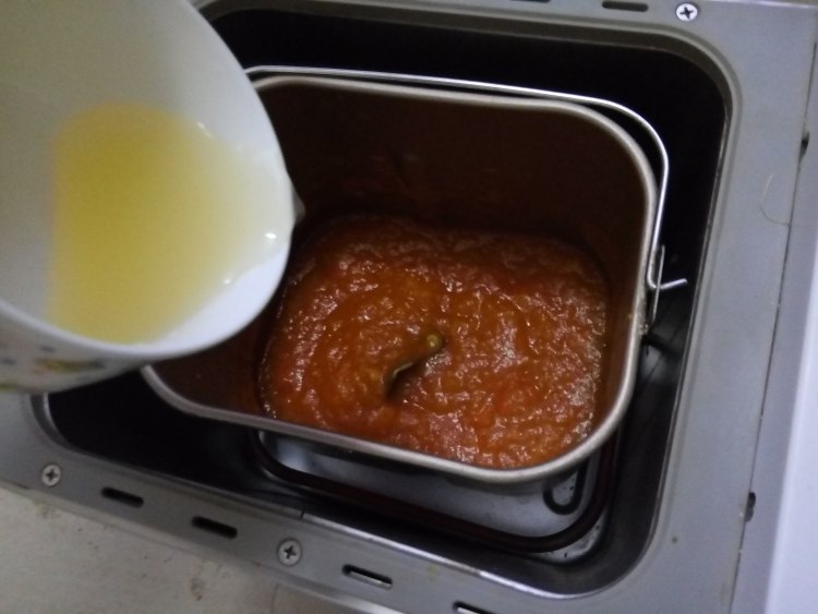 自制木瓜酱（面包机版步骤7