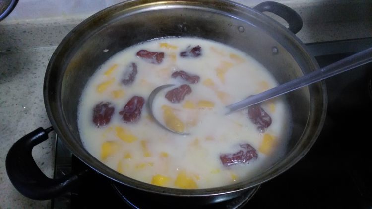 木瓜麦片粥步骤6