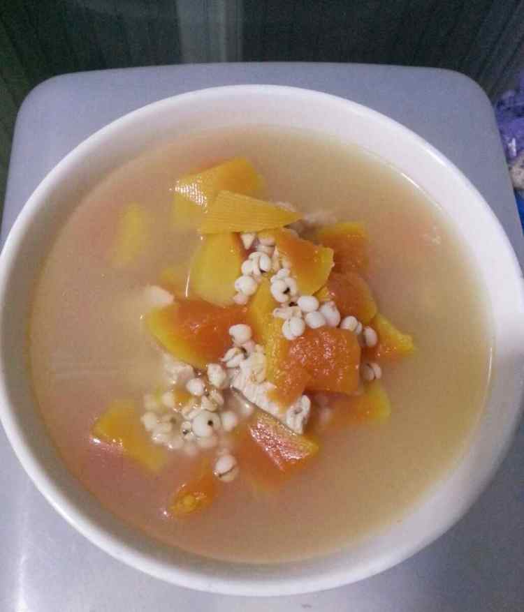 木瓜薏米瘦肉汤步骤8