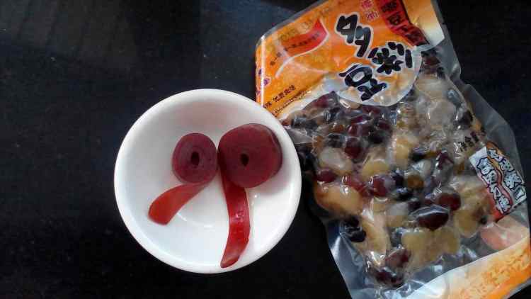 橙汁木瓜步骤2
