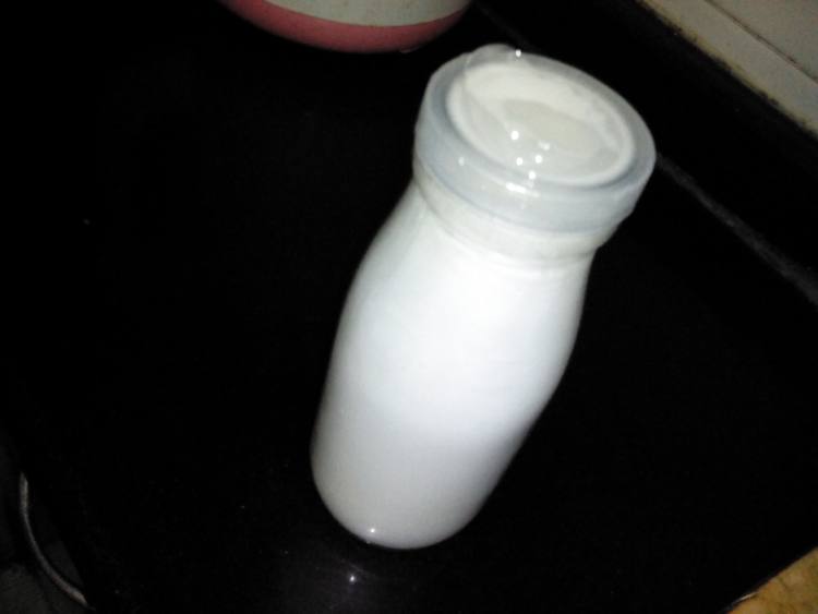 木瓜牛奶羹步骤2