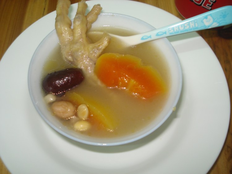 木瓜鸡脚汤步骤7