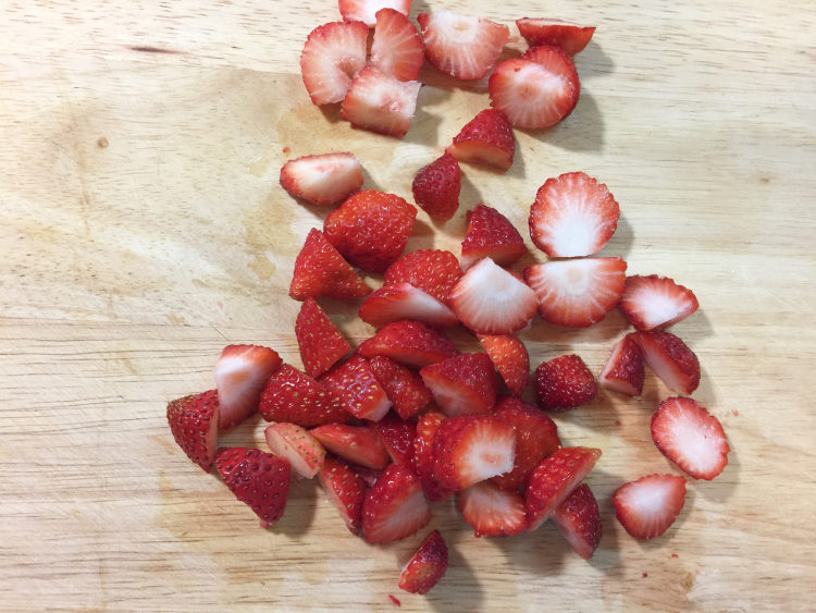 草莓巧克力玛芬步骤2