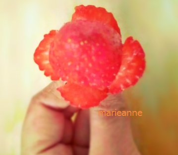 草莓玫瑰花步骤4