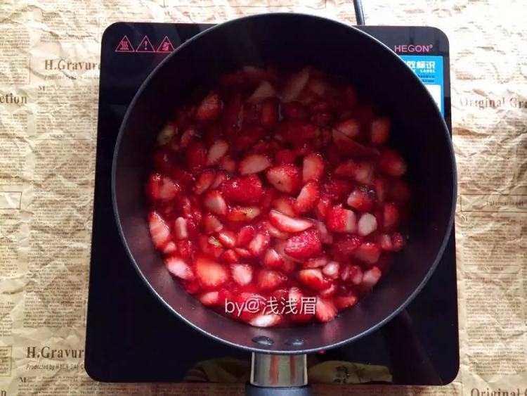 美味草莓酱#多效护理步骤6