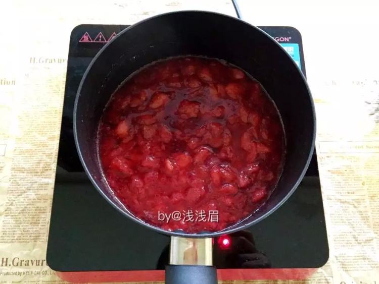 美味草莓酱#多效护理步骤10