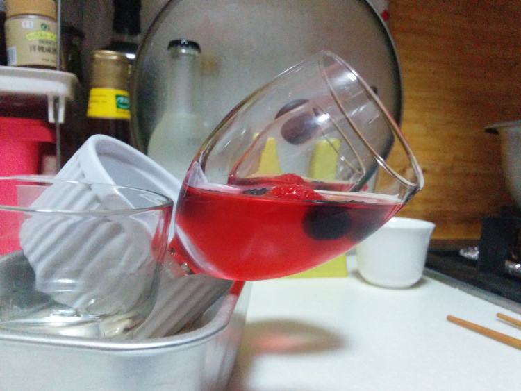 鸡尾酒果冻步骤7