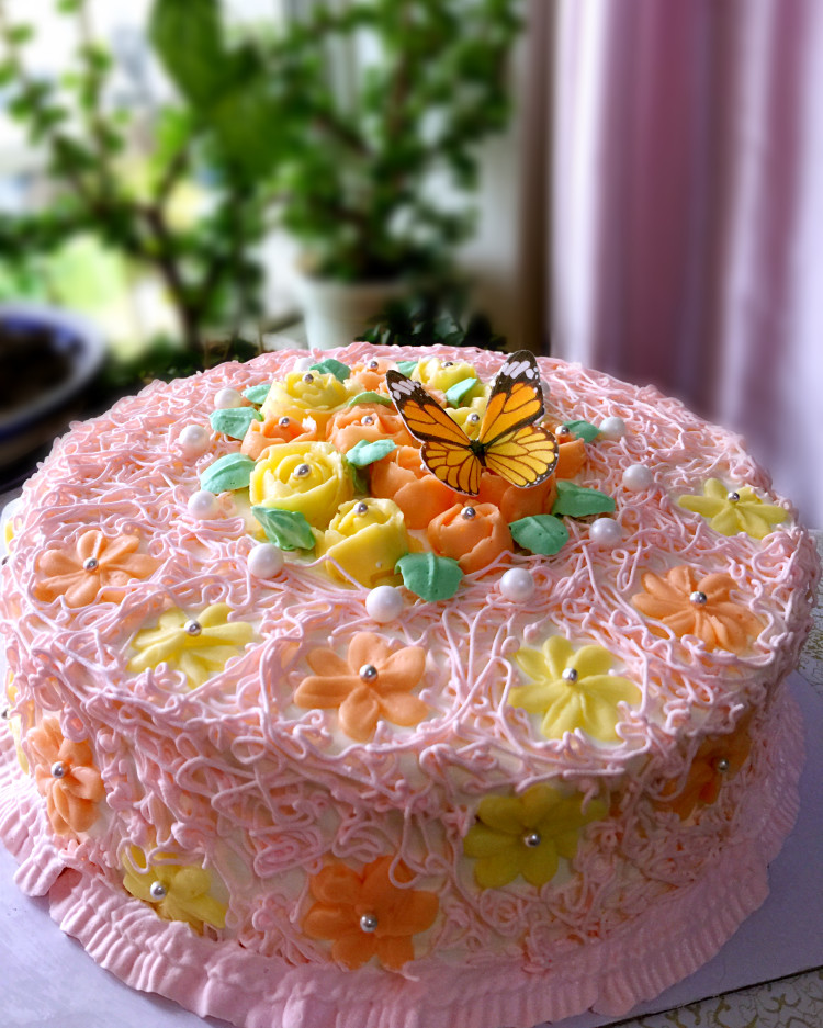 蝶恋花生日蛋糕步骤9