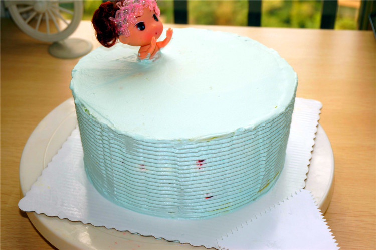 泡浴娃娃生日蛋糕步骤10