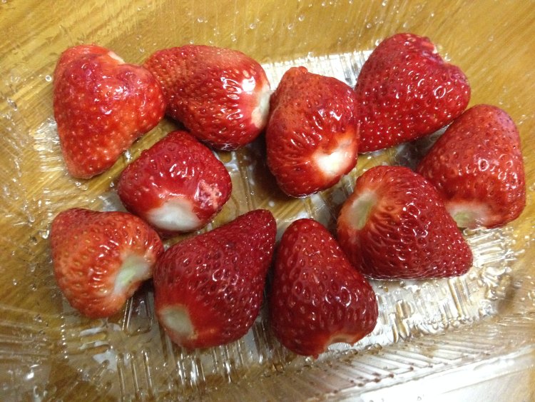 草莓麻薯步骤2