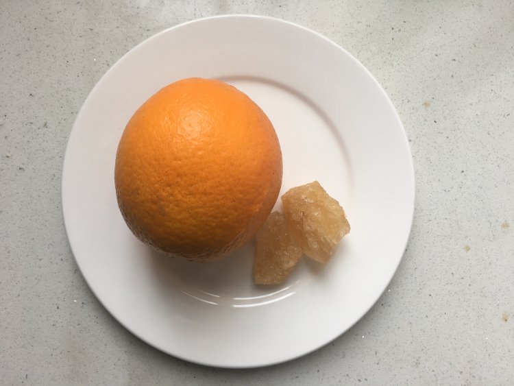 【冰糖炖橙子】雾霾天步骤1
