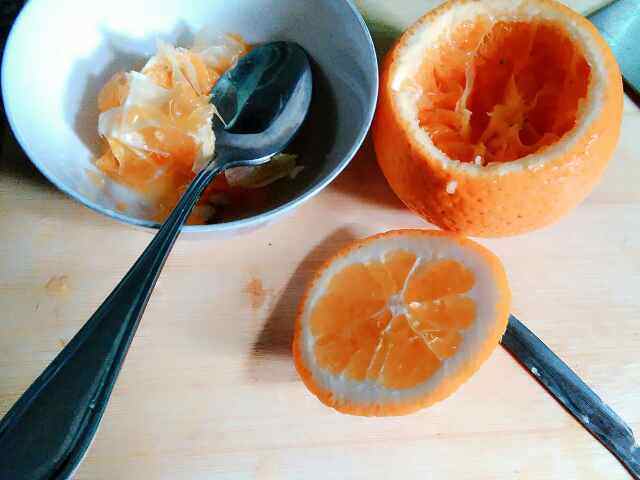 橙子西米盅步骤5