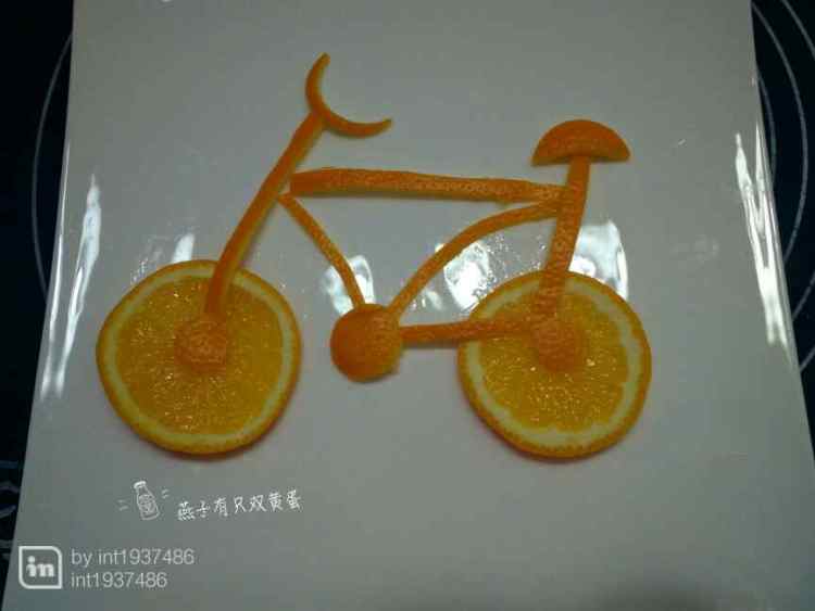 橙子自行车步骤12