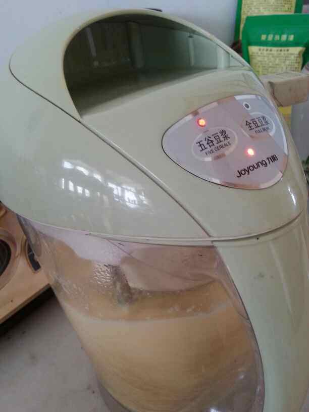 橙汁豆浆步骤4