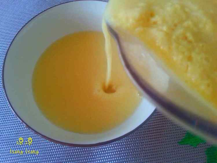 橙汁豆浆步骤5