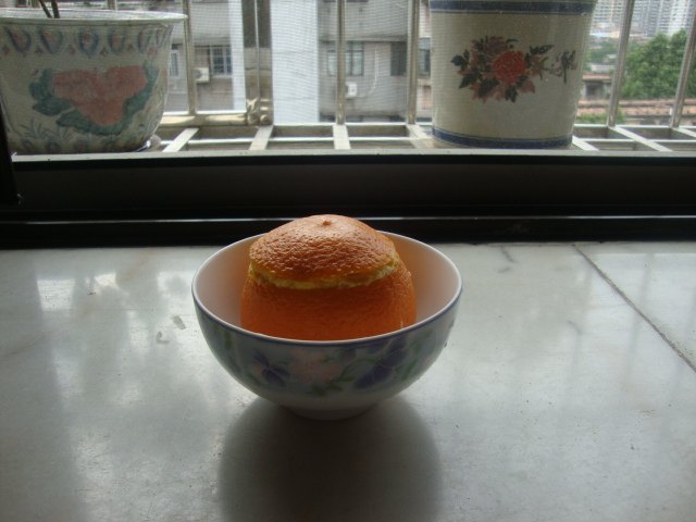 橙子蒸蛋步骤8