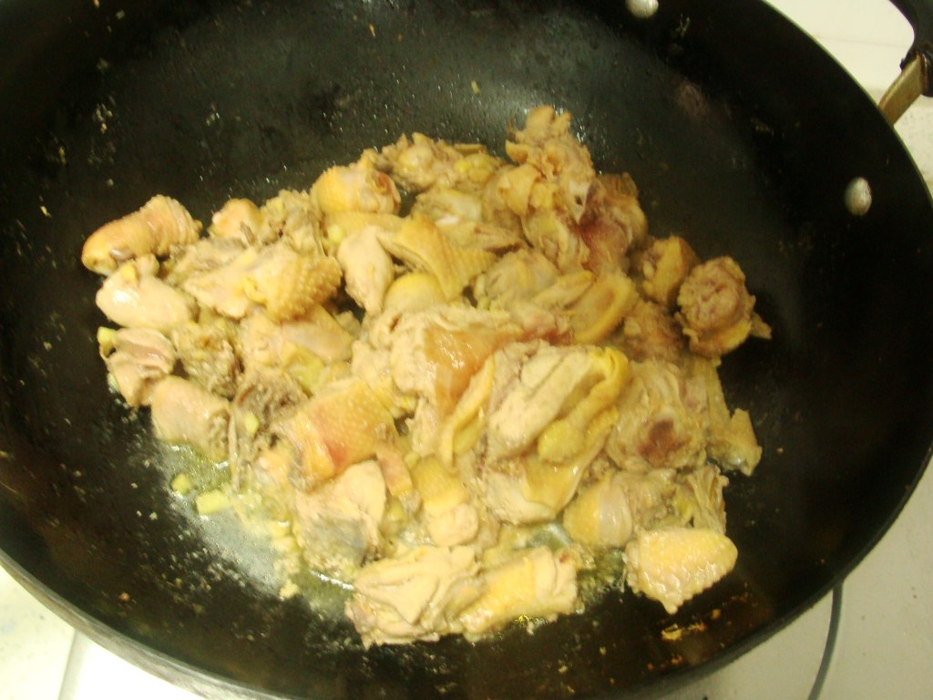 鸡肉西瓜盅步骤5