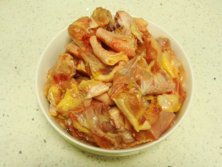 鸡肉西瓜盅步骤3