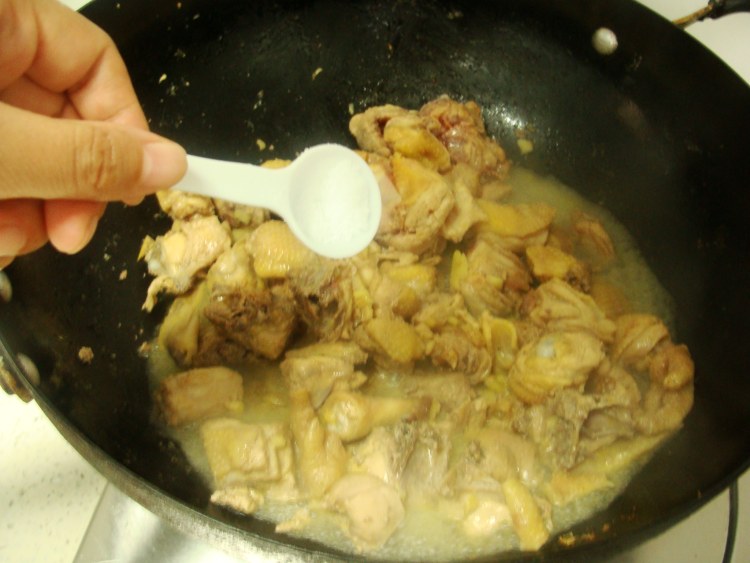 鸡肉西瓜盅步骤6