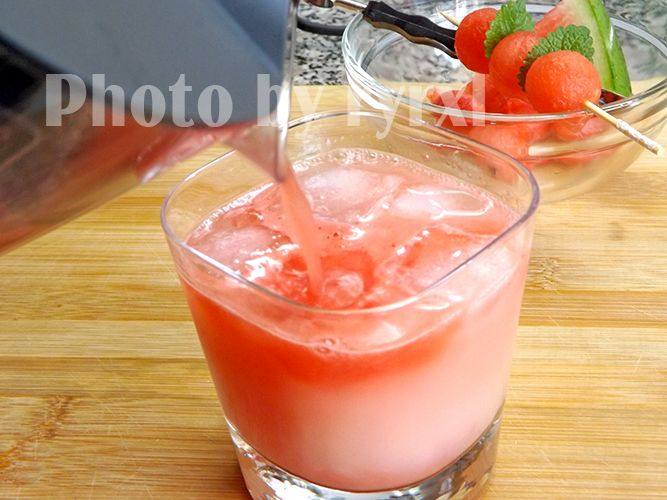 冰爽乳酸西瓜汁步骤8